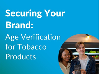 Age verification for tobacco products
